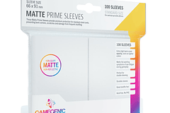 GG BGG Matte Prime Sleeves white  100
