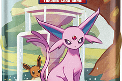 [PREVENTA] Pokemon TCG: Scarlet & Violet Prismatic Evolutions - Mini Tin English (Espeon)