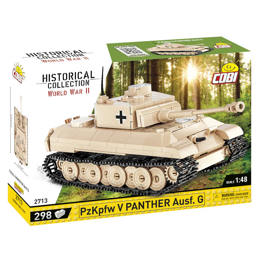 Cobi PzKpfw V Panther Ausf. G escala 1:48  1