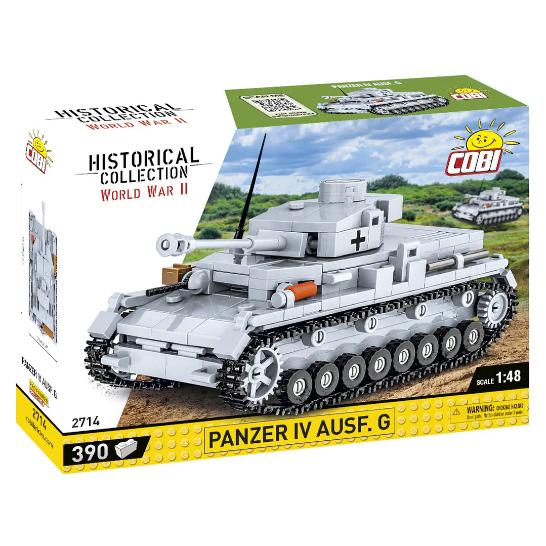 Cobi Panzer IV Ausf. G escala 1:48 1