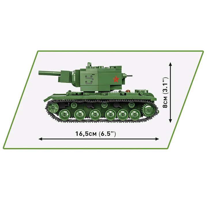 Cobi KV-2 escala 1:48 3