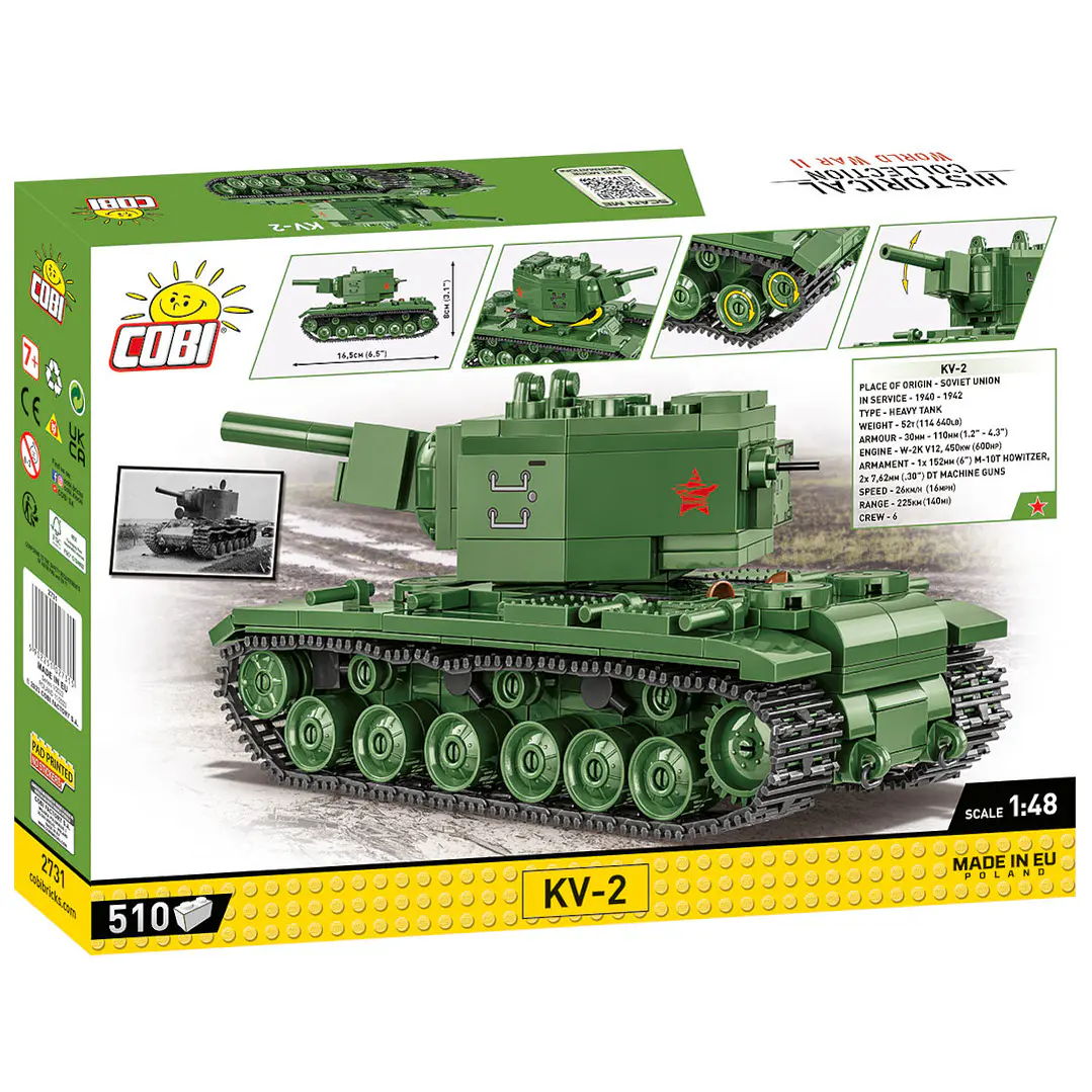 Cobi KV-2 escala 1:48 2