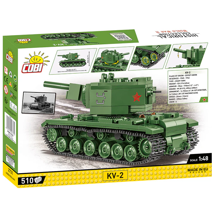 Cobi KV-2 escala 1:48 2