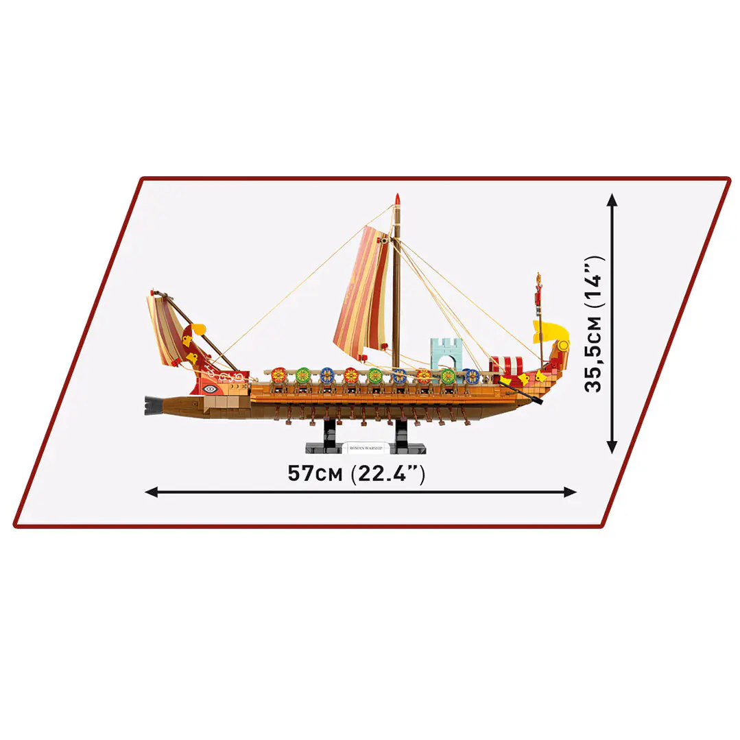 Cobi Roman Warship 3