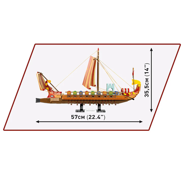 Cobi Roman Warship 3