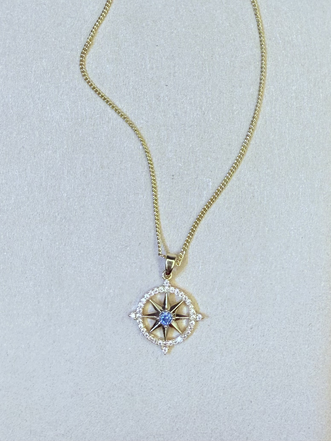 Cadena colgante brújula  3