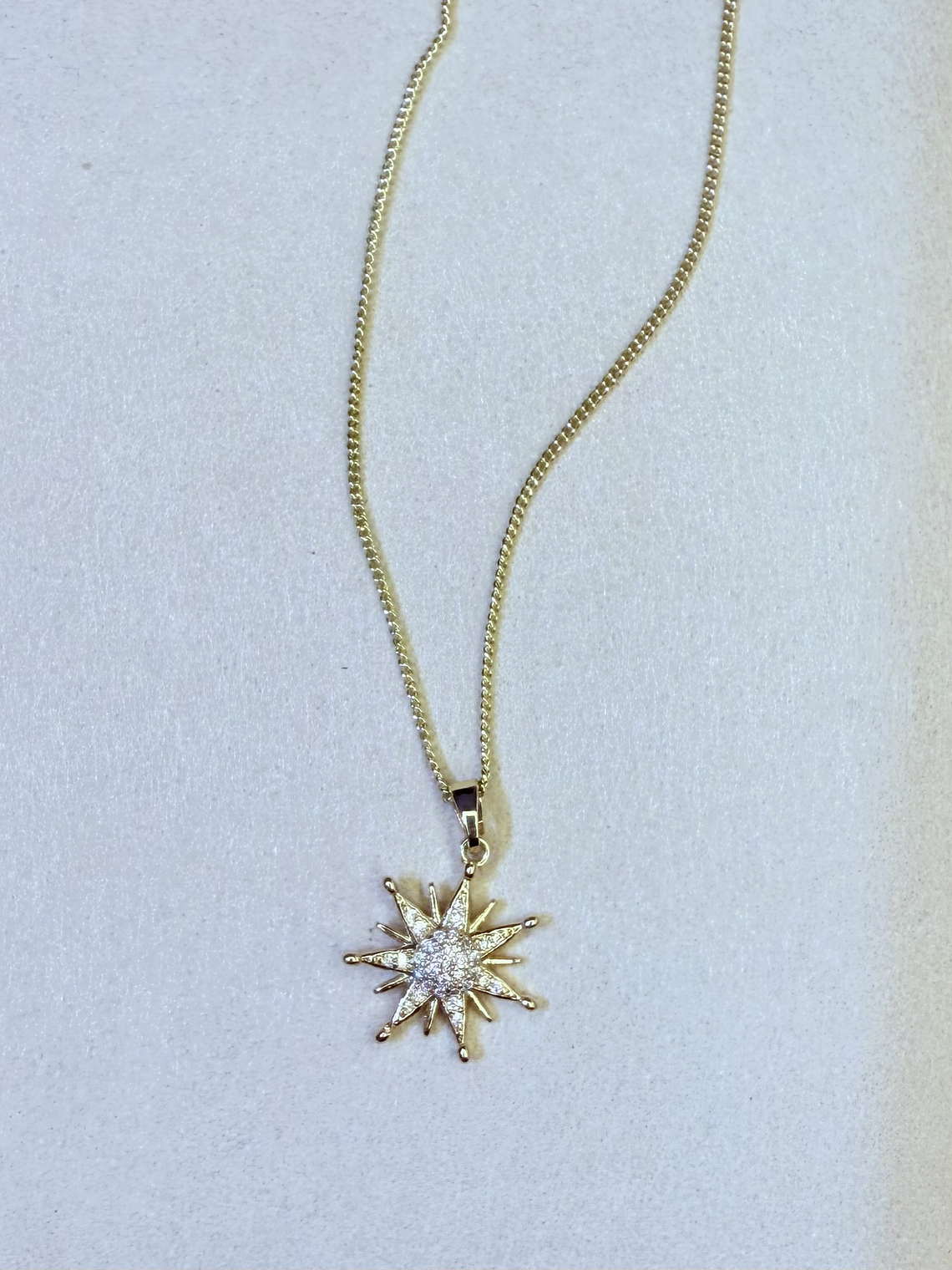 Cadena sol con circones  2