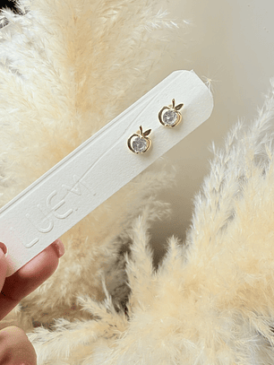 Topo manzana con circón