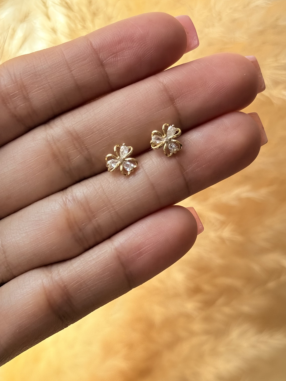 Topo mini flor con circones  1