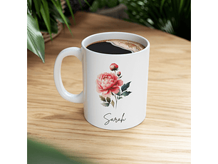 Floral Ceramic Mug | Coffee Cup,
