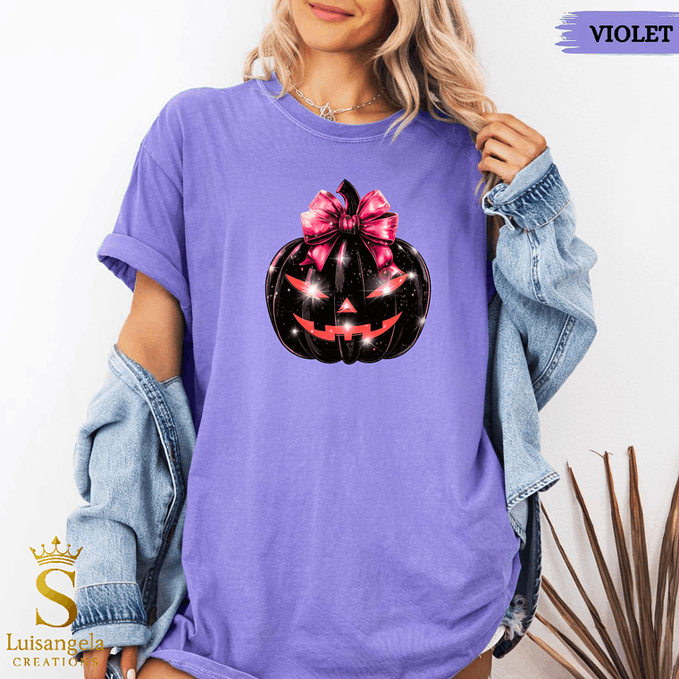 Cute Halloween Pumpkin T-shirt 6
