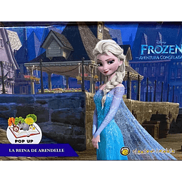 Cuento Infantil Frozen Reina de Arendelle una Aventura Congelada  Pop up