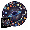 Rompecabezas 1000 piezas Sistema Solar circular 