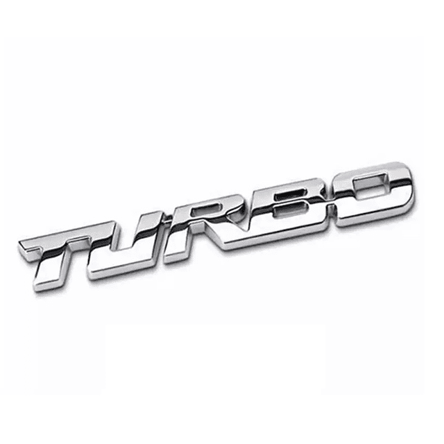 trabajo barbilla cultura Logos para autos cromados Turbo Sport