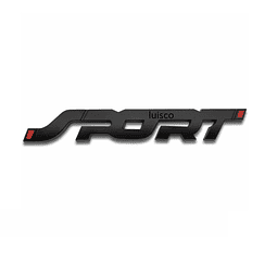 Logos para autos cromados Sport 