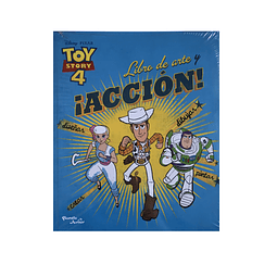 Libro Infantil Toy Story 4. Libro de Arte y ¡ Acción!