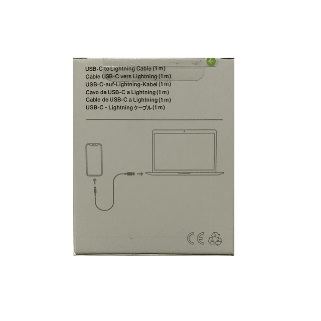 Cable USB-C a  Lightning 