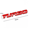 Logos para autos cromados Turbo 