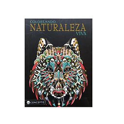 Libro Coloreando Naturaleza Viva