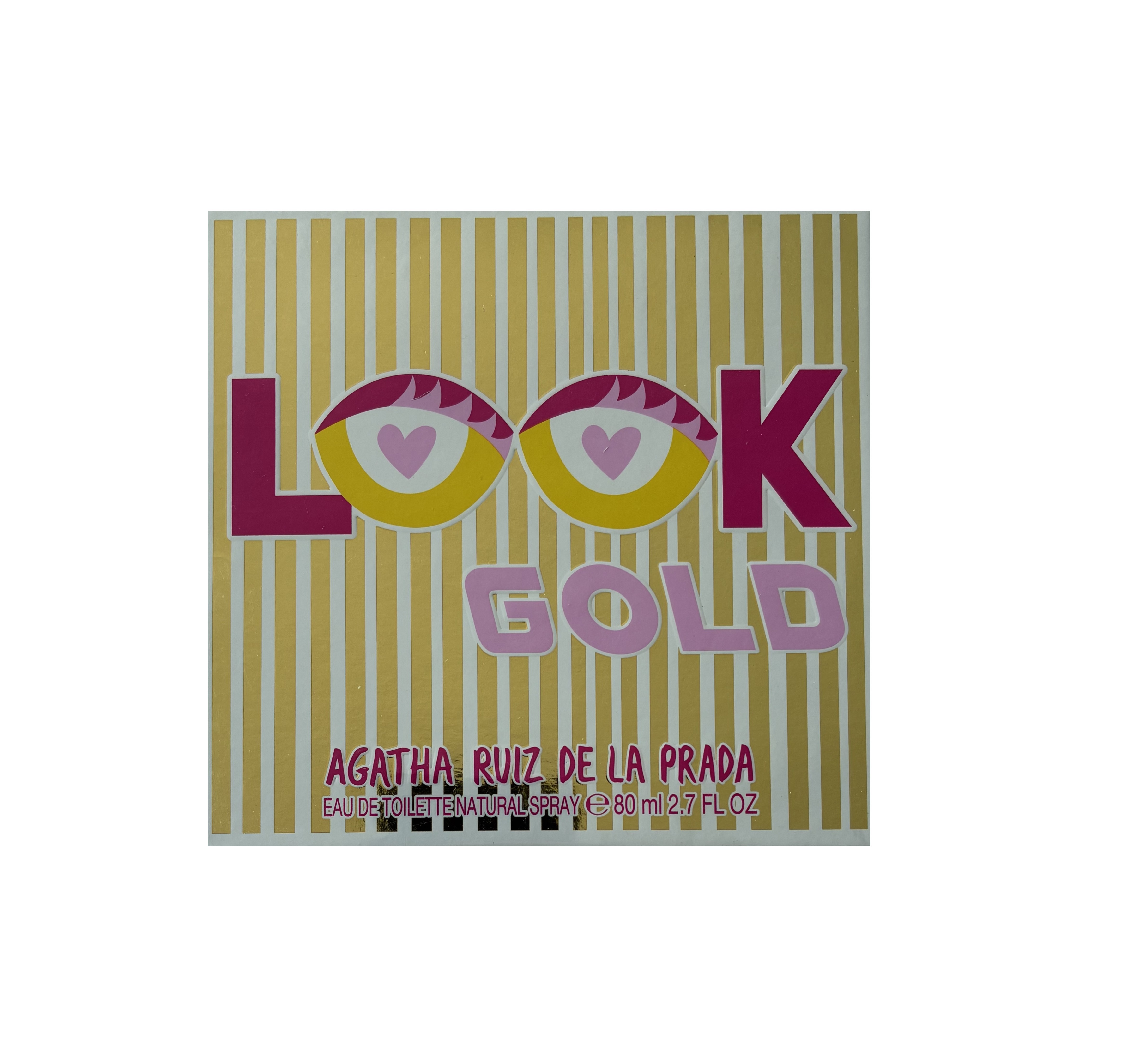 Agatha Ruiz de la Prada Look Gold EDT 80 ML Mujer Tester