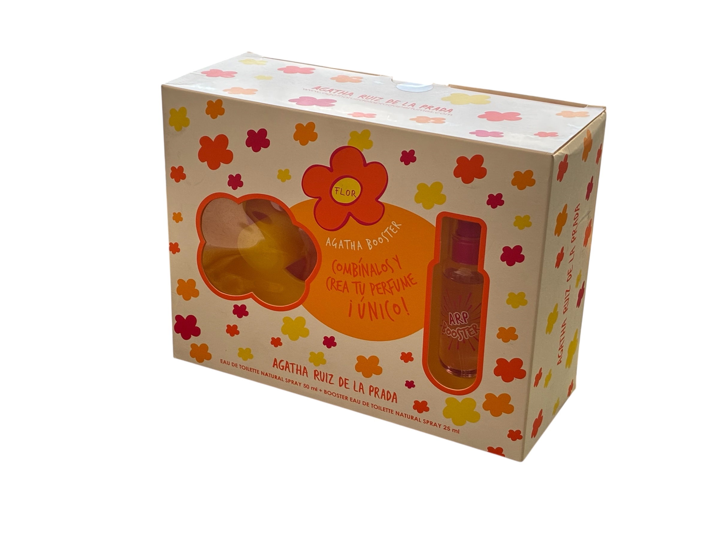 Set Perfume Agatha Ruiz de la Prada Mujer Flor Eau de Toilette 50 ml + De beso en beso Eau de Toilette 10 ml