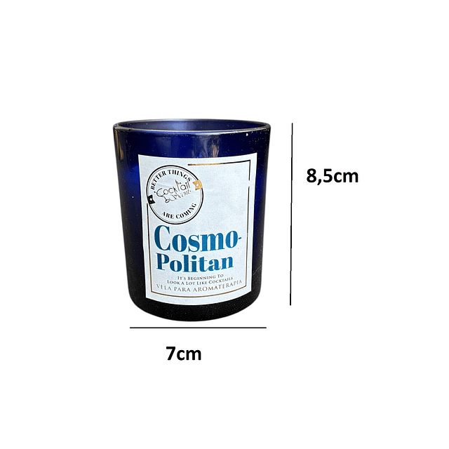 Vela para aromaterapia Colección Cocktel