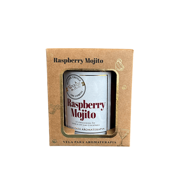 Vela para aromaterapia Colección Cocktel