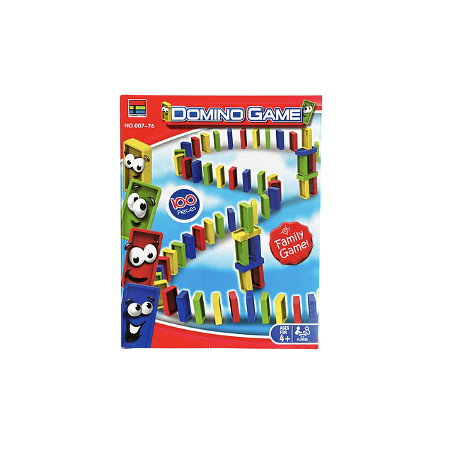 Juego de mesa efecto domino 100 piezas