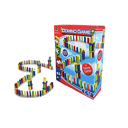 Juego de mesa efecto domino 100 piezas