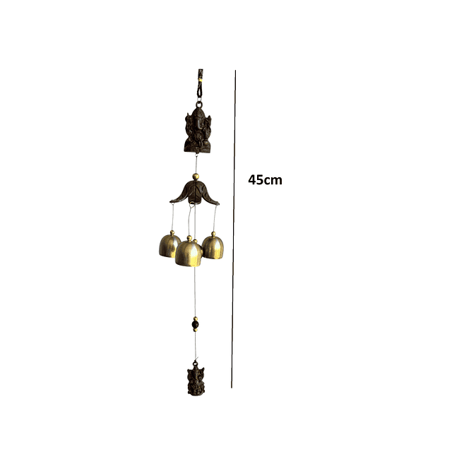 Campana de Viento Colgante Ganesh 45cm 