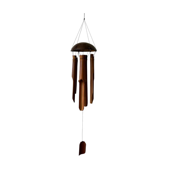 Colgante de coco campana de viento 100cm 
