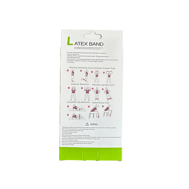 Banda elástica de resistencia 5 niveles