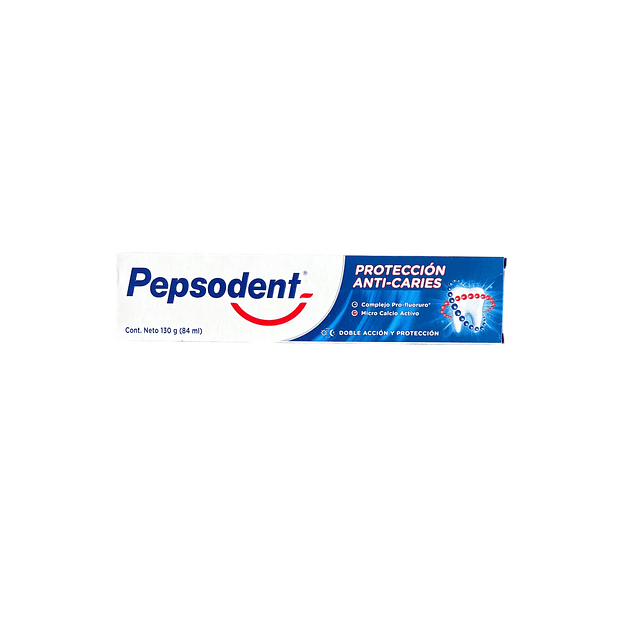 Pasta Dental Pepsodent 130grs Proteccion Anti Caries Pack 10 Unidades