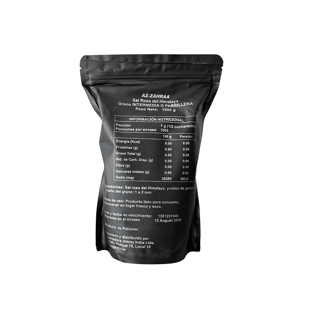 Sal Parrillera  Rosada del Himalaya - kilo