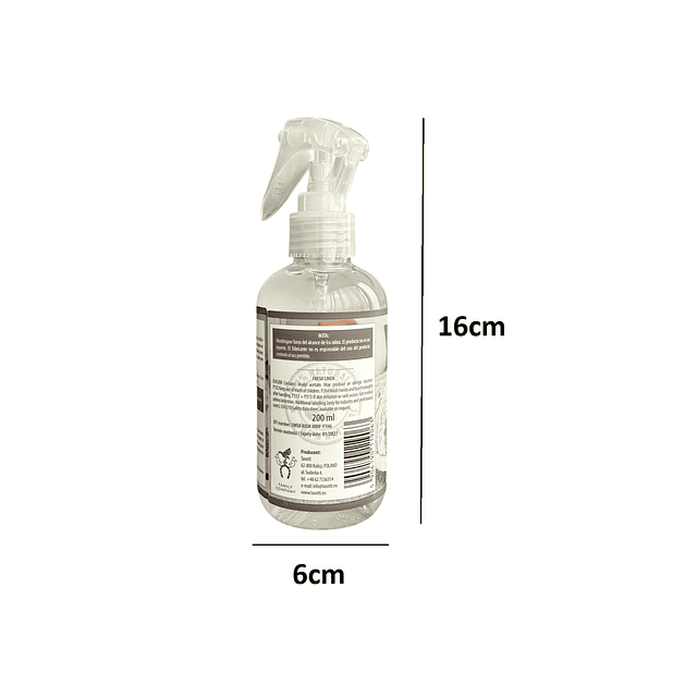 Aromatizador para ropa 200ml  aroma a fresco