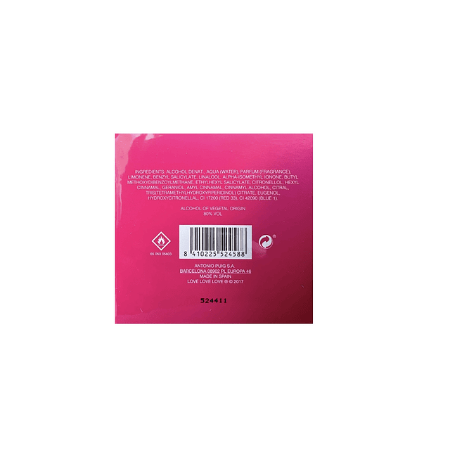 Love Love Love Agatha Ruiz De La Prada 80ml EDT
