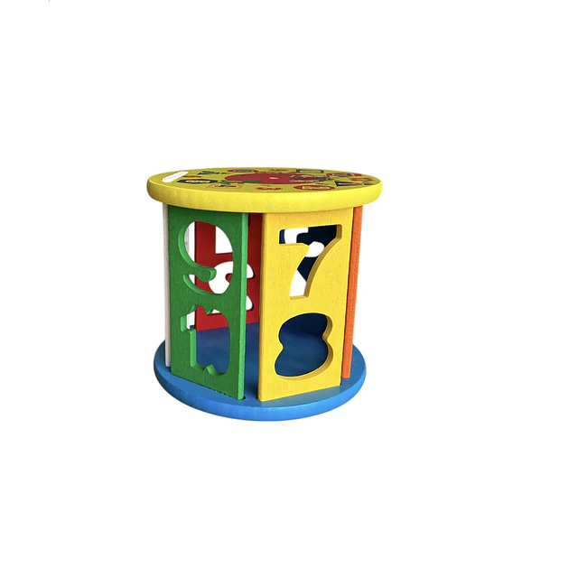 Juego de Encaje Sensorial Educativo de Madera