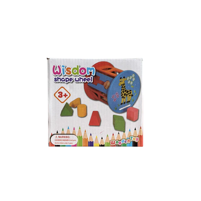 Juego de Encaje Sensorial Educativo de Madera