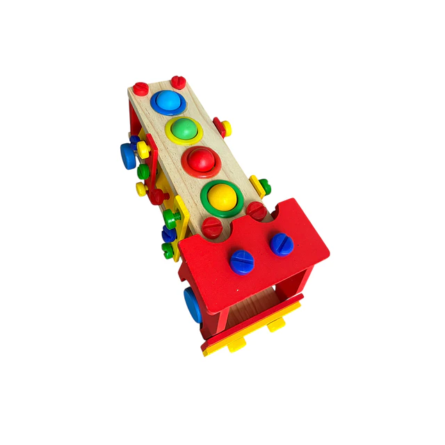 Camion Armable de Madera 46 piezas