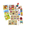 Juguetes Didacticos de Madera 13 Juegos 