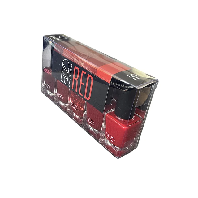 Set Esmalte de Uñas Red 5 Esmaltes