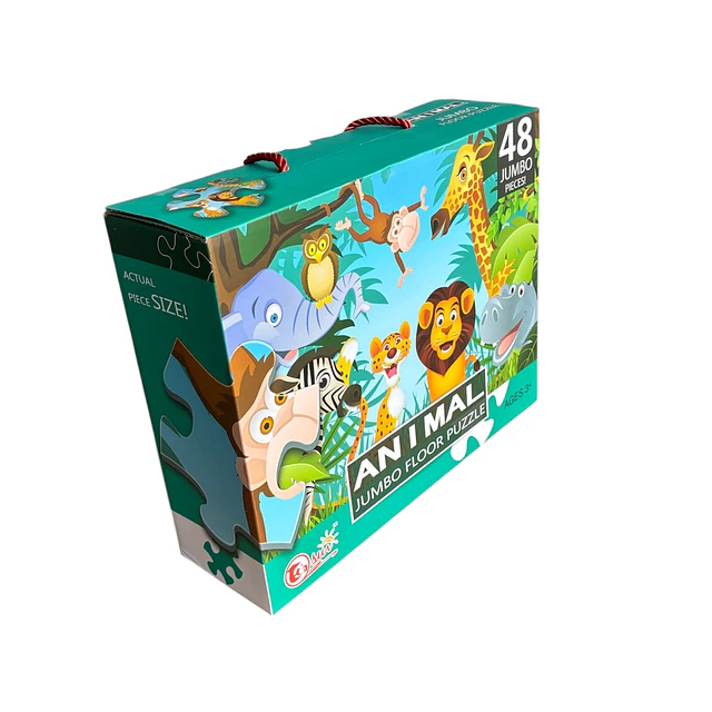 Puzzle Animales 48 Piezas Jumbo  