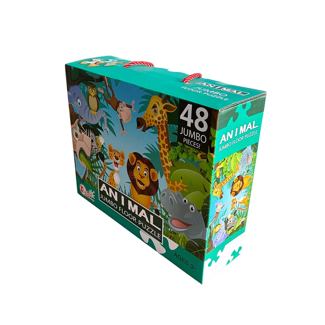 Puzzle Animales 48 Piezas Jumbo  