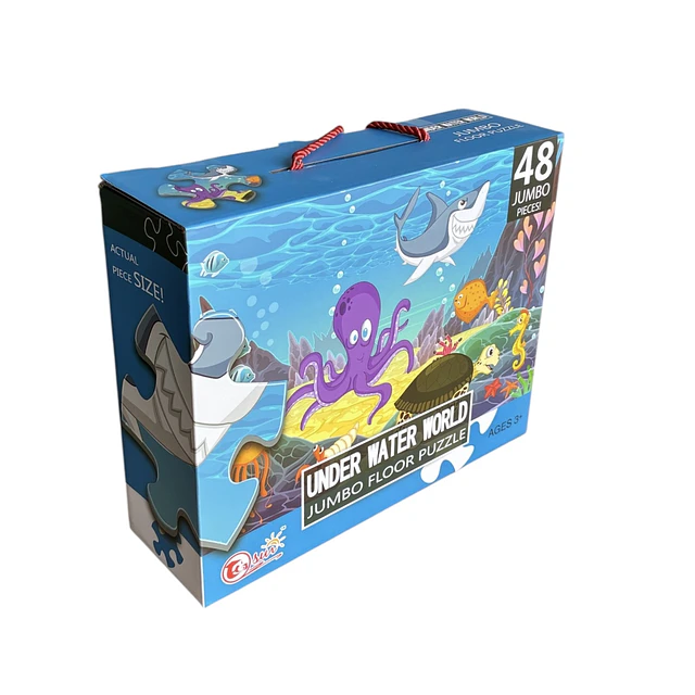 Puzzle Mundo Submarino 48 Piezas Jumbo  