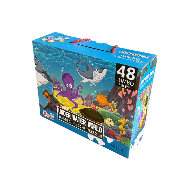 Puzzle Mundo Submarino 48 Piezas Jumbo  
