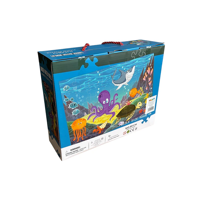 Puzzle Mundo Submarino 48 Piezas Jumbo  