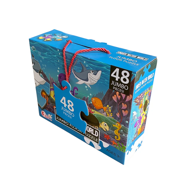 Puzzle Mundo Submarino 48 Piezas Jumbo  