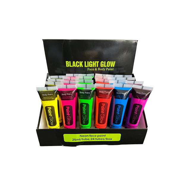 Maquillaje Fluor Brilla en la Oscuridad 6 Colores 