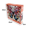 Puzzle Mariposa de Flores 1024 Piezas 60cm x 60cm 