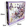 Puzzle Mariposas y Flores 1024 Piezas 60cm x 60cm 
